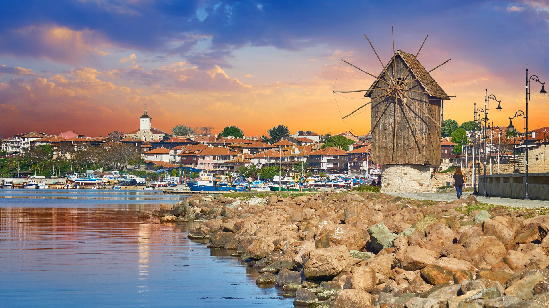 Cobbled streets of Old Nessebar
